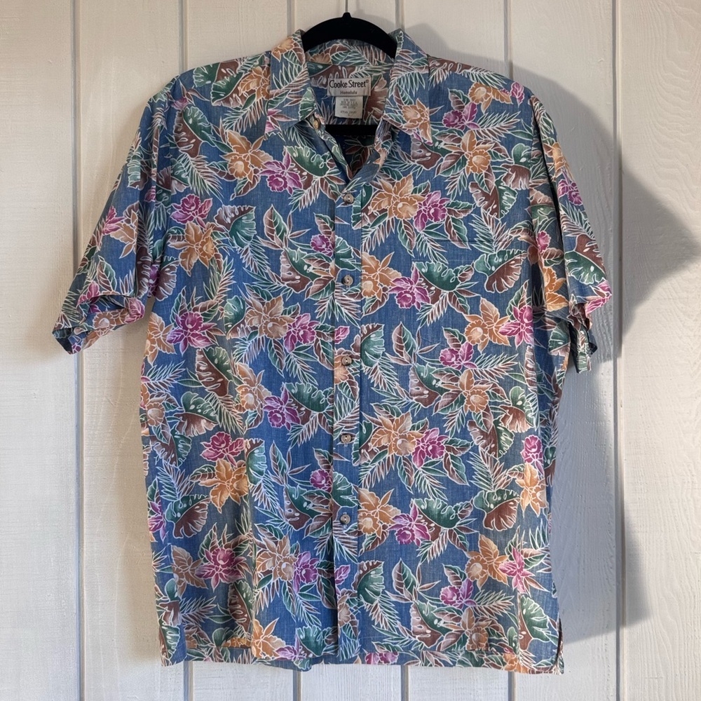 Vintage Cooke Street Fooral Hawaiian Shirt